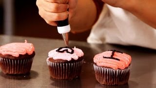 How to Decorate Valentine Cupcakes  Cupcake Tutorials [upl. by Ztnaj]