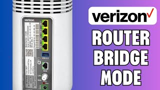 How To Put Verizon Router In Bridge Mode [upl. by Garrard627]