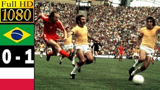 Brazil 01 Poland world cup 1974 Thirdplace  Full highlight  1080p HD  Grzegorz Lato [upl. by Iow935]