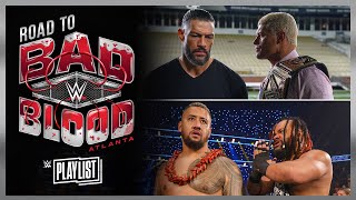 Roman Reigns amp Cody Rhodes vs The Bloodline – Road to Bad Blood WWE Playlist [upl. by Thorner492]