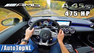 475HP MercedesAMG A45 S Posaidon POV Test Drive by AutoTopNL [upl. by Eisenberg]