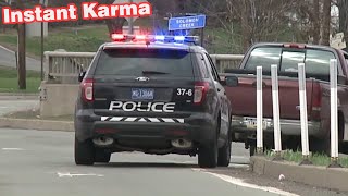 Instant Karma  Caught by the Police Convenient Cop [upl. by Boothe]