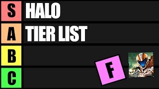 Halo Tier List Ranking Every Halo Game [upl. by Adina]