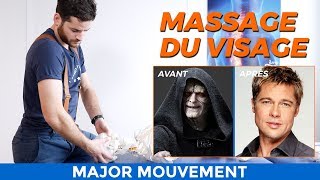 Massage du Visage rajeunissant TUTO kiné [upl. by Ettenig]