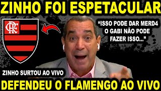 ZINHO PUT FOI ESPETACULAR E DEFENDEU O FLAMENGO AO VIVO quotISSO VAI DAR MERD4 SE ELE FOR LÁquot [upl. by Orodisi]