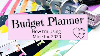 SetUp 2020 Budget Planner  Happy Planner Budget Edition  How Im Using Mine [upl. by Ariaec]