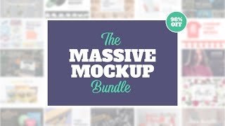 The Massive Mockup Bundle [upl. by Docila]