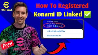 How To Link Konami ID eFootball 2023 Mobile [upl. by Avie]