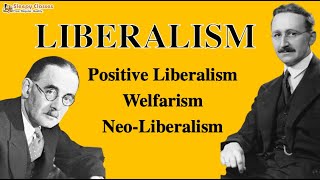 Political Science for UPSC Liberalism Part  Modern Positive Liberalism Welfarism NeoLiberalism [upl. by Rochkind]