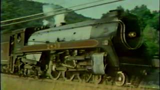 Canadian Pacific quotRoyal Hudsonquot steam locomotive 2839 on the Chesapeake amp Ohio Railroad  1980 [upl. by Tenom]