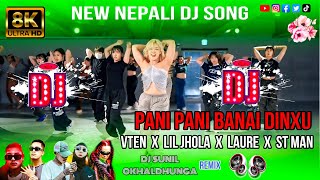 PaniPaniBanaiDinchuAmmaKasamVTENXLILJHOLALAURESTMANMIXDJSONGNewNepaliDjSong 2081 [upl. by Ayekal]