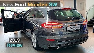 New Ford Mondeo SW Estate 2019 Review Interior Exterior [upl. by Mosira]