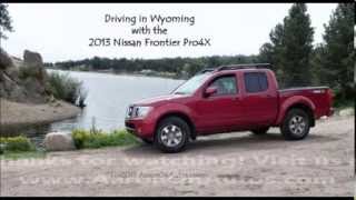 Driving In Wyoming  2013 Nissan Frontier Pro4X [upl. by Gnidleif255]