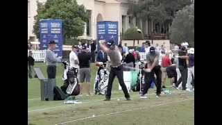 Alejandro Canizares Golf Swing in Slow Motion Face On [upl. by Ahsla]