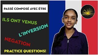 Learn French  Passé composé avec être [upl. by Adnik587]