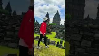 Prambanan Temple ✨ solotravel prambanantemple shortvideo trendingshorts [upl. by Anirehtak]