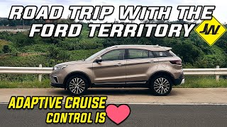 FORD TERRITORY Road Trip and Full Review ADAPTIVE CRUISE CONTROL is a game changer [upl. by Suoirtemed511]