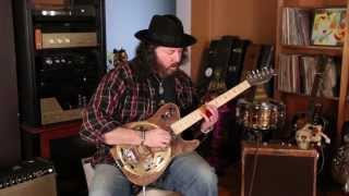 Kochel Guitars quotTquot style electric resonator [upl. by Manchester336]