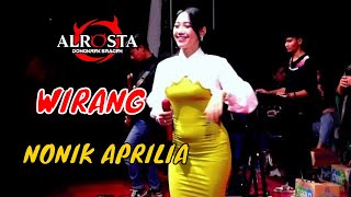 WIRANG DENNY CAKNAN  NONIK APRILIA COVER ALROSTA DONGKREK  TWINS PRO HONOCOROKO LIGHTING [upl. by Natanhoj283]