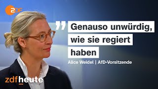 AmpelEnde Alice Weidel teilt aus [upl. by Leifer]