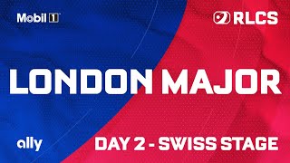 RLCS London Major  Day 2  Swiss Stage  Alternate Stream [upl. by Eserahs]