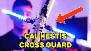 INSANE CAL KESTIS CROSS GUARD LIGHTSABER [upl. by Lahcar]