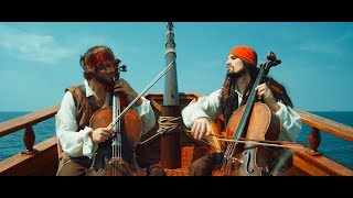 2CELLOS  Pirates Of The Caribbean OFFICIAL VIDEO [upl. by Aloap]