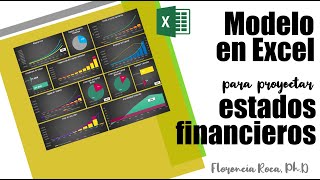 🟨 Modelo para proyectar Estados Financieros 🟨 [upl. by Oilla843]