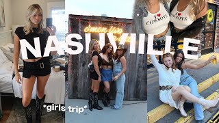 our girl trip to NASHVILLE VLOG  reconnecting drinking amp exploring 🥂🪩👯‍♀️ [upl. by Hesta]