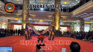 Panbers Jogja 🥇  Kejuaraan Daerah Barongsai 2024  Kategori Naga Taolu Bebas [upl. by Knepper]