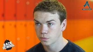 Will Poulter Back To School Bullying [upl. by Airdnal]