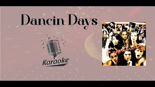 Dancin Days  karaokê playback original c letra  As Frenéticas [upl. by Eseryt800]