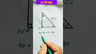 x triangles triangles class 10 triangles class 9 mathshorts mathstricks 🤯🤯 [upl. by Ahsilac413]