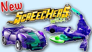 Screechers Wild toy cars and Launchers [upl. by Doley927]