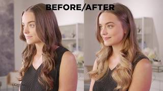 HowTo Get BrowntoBlonde Ombré Hair at Home [upl. by Tneicniv]