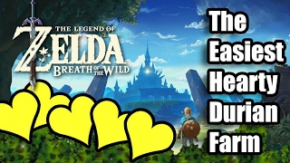 Hearty Durian Farming Method Easiest Method  The Legend of Zelda Breath of the Wild [upl. by Blatman]