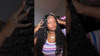 CURLY WIG  LOCS 🎀 Upretty Hair ❄️ amiyanushen wigreview gluelesswigs lacefront [upl. by Eniamirt]