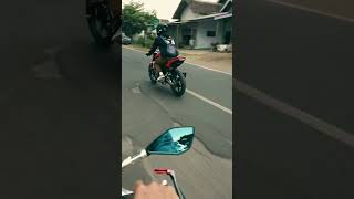 POSISI RIDING KETIKA STANG NEW CB150R DIBUAT UNDERYOKE [upl. by Blakeley554]