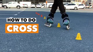 How to do Criss Cross  Slalom Skating  Tutorial [upl. by Mitman65]