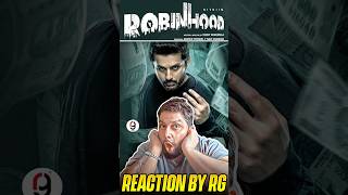 Robinhood Official Teaser  Nithiin  Sreeleela  Venky Kudumula  GV Prakash  REACTION BY RG [upl. by Iny]