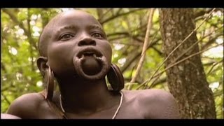 Documentary Ethiopia Mursi people English [upl. by Tanny906]