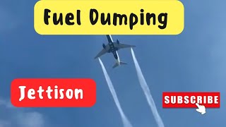 FUEL DUMPING JETTISON [upl. by Harvard]