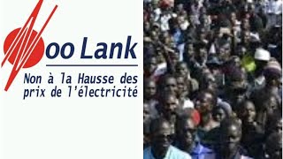 Marche contre la Hausse de lélectricité  Noo Lank réussi le pari de la mobilisation [upl. by Massimiliano]