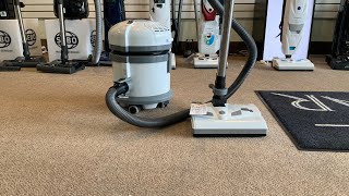 Lindhaus HF6 Canister Vacuum With Electric Power Nozzle KickassVacuums [upl. by Anwahsad]