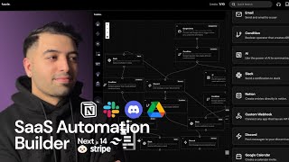 SAAS Automation Builder Clerk Authentication Neon Tech Uploadcare Ngrok Nextjs 14 Stripe Bun [upl. by Paehpos]