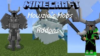 Mowzies Mobs Addon in MCPE  Minecraft PE [upl. by Bishop]