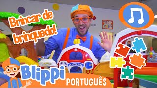 Canção Surpresa de Brincadeiras de Verão do Blippi  Cante com o Blippi Brasil [upl. by Salim]