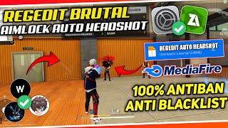 NEW UPDATE❗REGEDIT LOCK KEPALA BRUTAL  AMAN PAKE AKUN UTAMA  REGEDIT FREE FIRE AUTO HEADSHOT [upl. by Maloney]