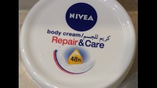 Nivea Repair amp Care Cream Review [upl. by Epuladaug761]