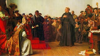 Hist Réforme 7  Luther 1521  La diète de Worms [upl. by Ahsita]